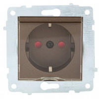 OVIVO мех. роз. СУ 1 мест. (земля, шторки, крышка) мокка (ко всем рамкам) 600-000319-243