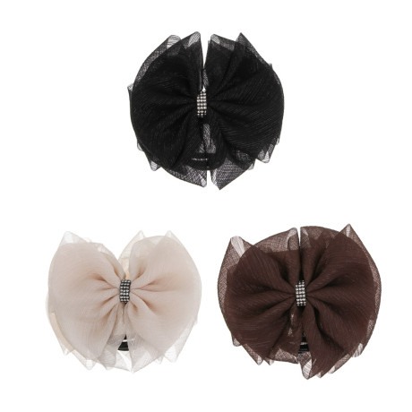 Краб-бант для волос, тм ЮНИLOOK, 8см, акрил, 3 цвета, #21