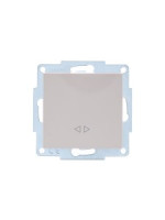 Lezard VESNA мех. выкл. СУ 1 кл. 10А (промеж.) крем (корп. ABS)  742-0388-107