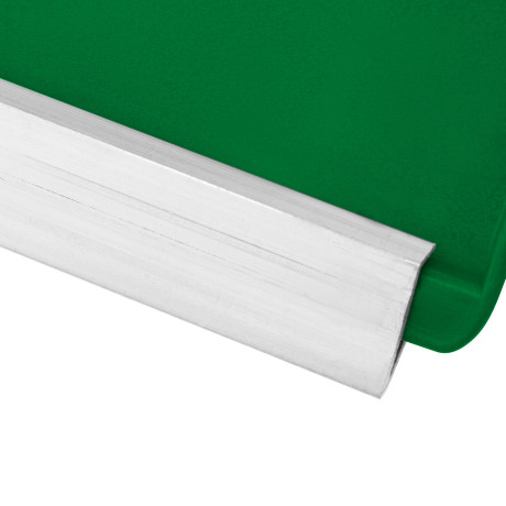 Лопата для уборки снега пластиковая, зеленая, 420 х 425 мм, без черенка, Сибртех