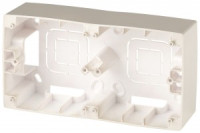ЭРА 12 коробка-переходник ОУ для накл. монтажа 2 пост. роз. шампань 12-6102-04 5417