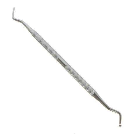 ЮНИLOOK Кюретка педикюрная 2-х сторонняя, сталь, 14см