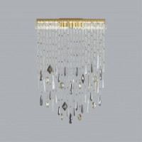 ODEON LIGHT 5420/24WL HALL ODL_EX25 79 ант.бронз/стекло/хрусталь Бра LEDx24W 3000K 1437lm AFINA