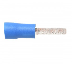 EKF Наконечник штыревой плоский изол. НШПИ 1.0-2.5 синий (уп.50шт, цена за уп)