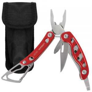 Мультитул 12*7,5*1,5см 7 функций металл/алюминий/эмалев.покрытие DA84-153 Мультидом