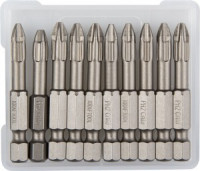 Биты KRAFTOOL &quot;ЕХPERT&quot; торсионные кованые, обточенные, Cr-Mo сталь, тип хвостовика E 1/4&quot;, PH2, 50мм