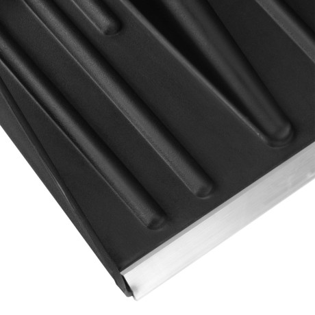 Лопата для уборки снега пластиковая, 420 х 425 х 1550 мм, деревянный черенок, Сибртех