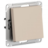 Systeme Electric AtlasDesign мех. выкл. СУ 1 кл. 2-полюсный, 10А, ПЕСОЧНЫЙ ATN001221 (5!)