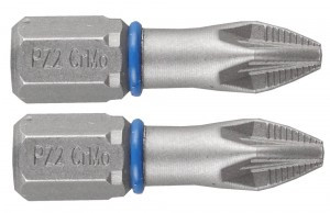 Биты ЗУБР "ЭКСПЕРТ" торсионные кованые, обточенные, хромомолибденовая сталь, тип хвостовика C 1/4",