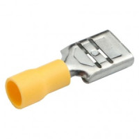 General Разъем плоский РпИм 5,5-6-0,8 Желтый &quot;мама&quot; (уп.100шт, цена за уп.) GRIM-5,5-7,4 475730