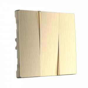 Werkel набор клавиш для выкл. СУ 3 кл. (шампань рифленый) W1139010 a051425