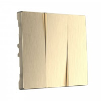 Werkel набор клавиш для выкл. СУ 3 кл. (шампань рифленый) W1139010 a051425