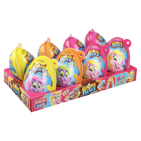 Печенье с шоколадной пастой и игрушкой "Шокоприз XXL" Няшка Коняшка 30гр