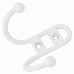 Кунгур №13  белый 582 Крючок-вешалка (100,10)