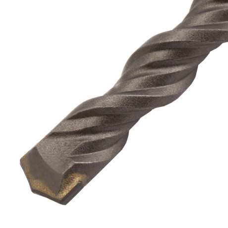 Бур по бетону, двойная спираль, три пылеотводящие кромки, 12 x 600 мм DENZEL