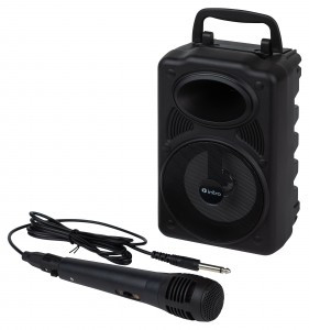 Intro Портативная колонка BRW440 bluetooth беспроводная с микрофоном акустич. черная 57183