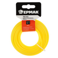ЕРМАК Леска для триммера сечение &quot;круг&quot; диаметр 3,0мм, длина 15м.(профи серия,нейлон 99%)