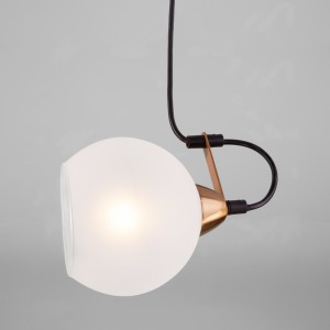 EUROSVET св-к подвесной 1x40W E14 160x140x920 черный/белый Bounce 50175/1