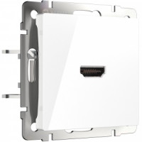 Werkel мех. роз. СУ 1 мест. HDMI (белый)  (WL01-60-11 a036553)W1186001 a051121