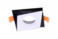 SWG/Design LED NC1778-BK+W св-к встр. рамка черный+ белый MR16 InLondon