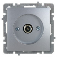 Nilson TOURAN-ALEGRA-THOR мех. универс. роз. TV/Спутник (F-коннектор),  серебро 24130465