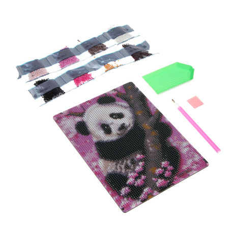 ХОББИХИТ Картина из страз, комплект (стразы, палочка, основа), 20х15см, 10 дизайнов