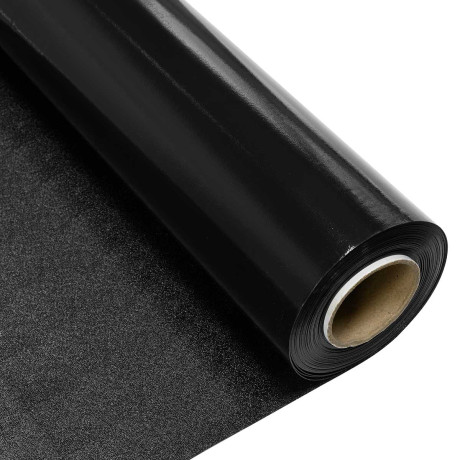 Клеенка Прозрачная 0,6мм*0,6*20м BL-0704 ЧЕРНАЯ без рисунка