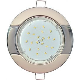 Ecola GX53 H4 св-к "Волна" Жемчуг-Черный Хром 38x116 FO71H4ECB (10!)