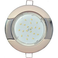 Ecola GX53 H4 св-к &quot;Волна&quot; Жемчуг-Черный Хром 38x116 FO71H4ECB (10!)