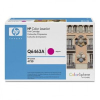 Картридж лазерный HP (Q6463A) ColorLaserJet CM4730, пурпурный, ориг., ресурс 12000 стр.