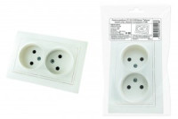 TDM Таймыр роз. 2 мест. 10А бел. (пром.упак) SQ1814-0513