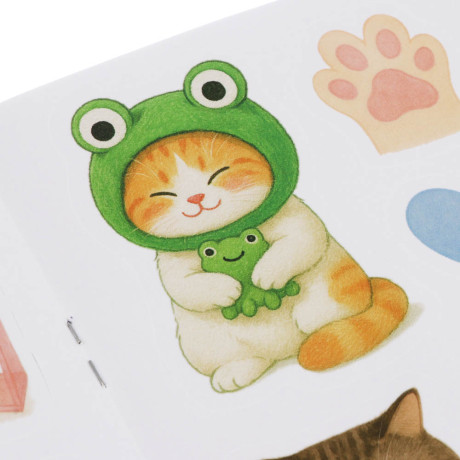 ХОББИХИТ Альбом " Sticker book" 21х14см, картон, бумага, 4 дизайна