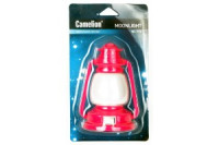 Camelion NL-170 ночник 0.5W 5LED 110x75x70 Фонарик розовый 220V, пластик, выкл.