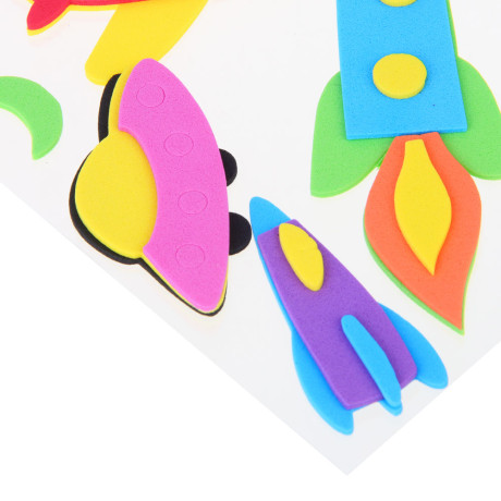 Fntastic Набор наклеек декоративных, 22x12,5 см, ПЕВА, авто/мото, 6 дизайнов