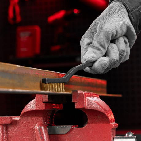 Набор щеток, 3 шт, металлические с пластмассовой ручкой, малые Matrix