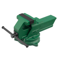 Тиски слесарные, 125 мм, поворотные, ТСЧ 125 п/п, Могилев Беларусь