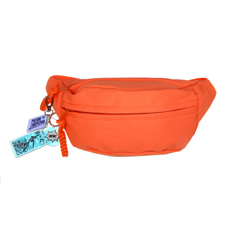 ЮL Сумка поясная с брелоком, 100% ПЭ, акрил, 33х16х9см, оранжевый, МП-7