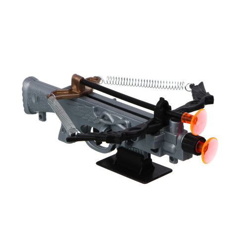 ИГРОЛЕНД Мини-арбалет на пружинах "Точный выстрел", 2 стрелы с присосками, PP, 14х5х18 см, 2 диз