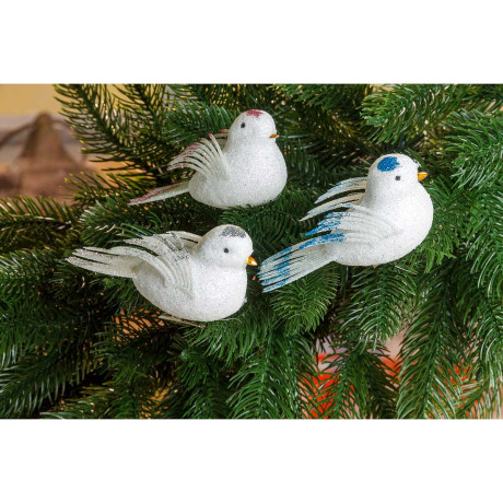 Шар Птичка на прищепке  11см