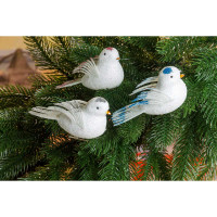 Шар Птичка на прищепке 11см