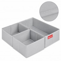 Короб д/хранения (органайзер) 3шт/набор без крышки, нетканый матер.СЕЙРА 75913 Master House
