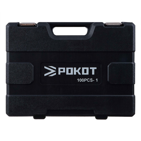 РОКОТ Набор инструмента 100 предметов, для дома, кейс