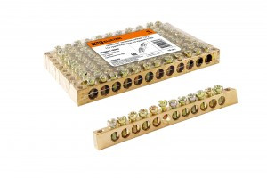 TDM шина нул. 6х9мм 12/2 (12 отв./крепеж по краям) (10!) SQ0801-0060