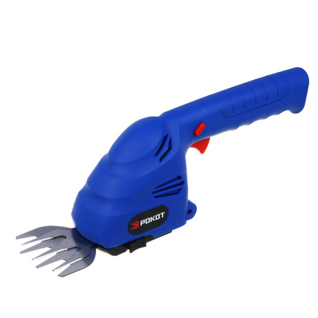 РОКОТ Кусторез с встроенным аккум., 7.4 v, 1350 об/мин,  з/у type-c, 2 см.лез 80х50 и 70х150мм