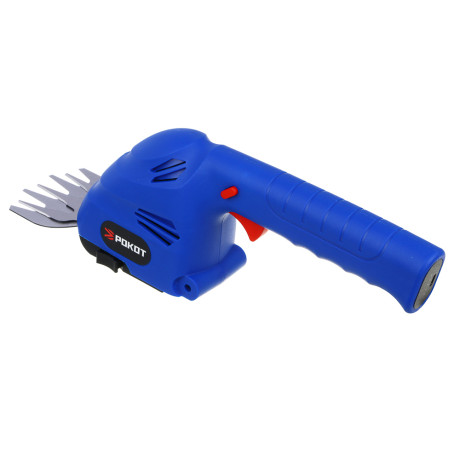 РОКОТ Кусторез с встроенным аккум., 7.4 v, 1350 об/мин,  з/у type-c, 2 см.лез 80х50 и 70х150мм