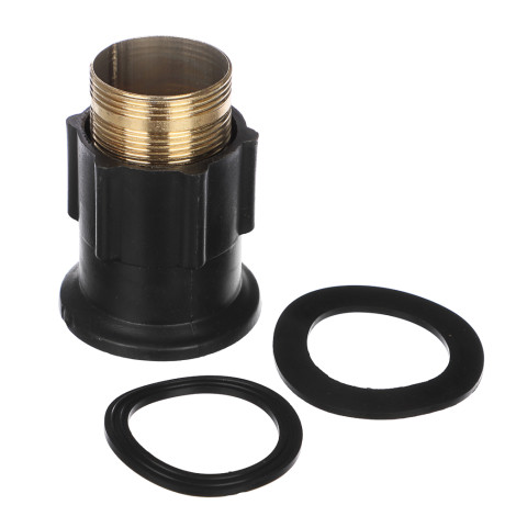 СоюзКран Смеситель для кухни, поворотный излив, керам. картридж 35мм, нерж.сталь, черный SS01-С233