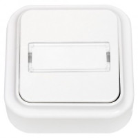 Bylectrica ПРАЛЕСКА выкл. ОУ 1 кл. 6А с биркой белый, (А110-746)