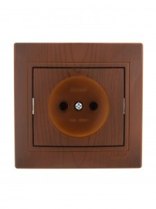 Lezard Мира роз. СУ 1 мест. 16А сосна (керамика, корпус PC) 701-0801-121