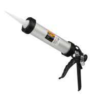 Пистолет для герметика, 400 мл, &quot;закрытый&quot;, алюминиевый корпус, круглый шток 8 мм Sparta