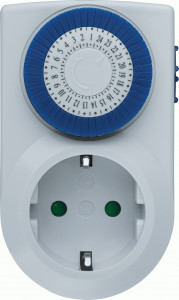 Navigator таймер розетка, суточный, электромех., шаг 30 мин, 16А NTR-A-S01-WH 61557